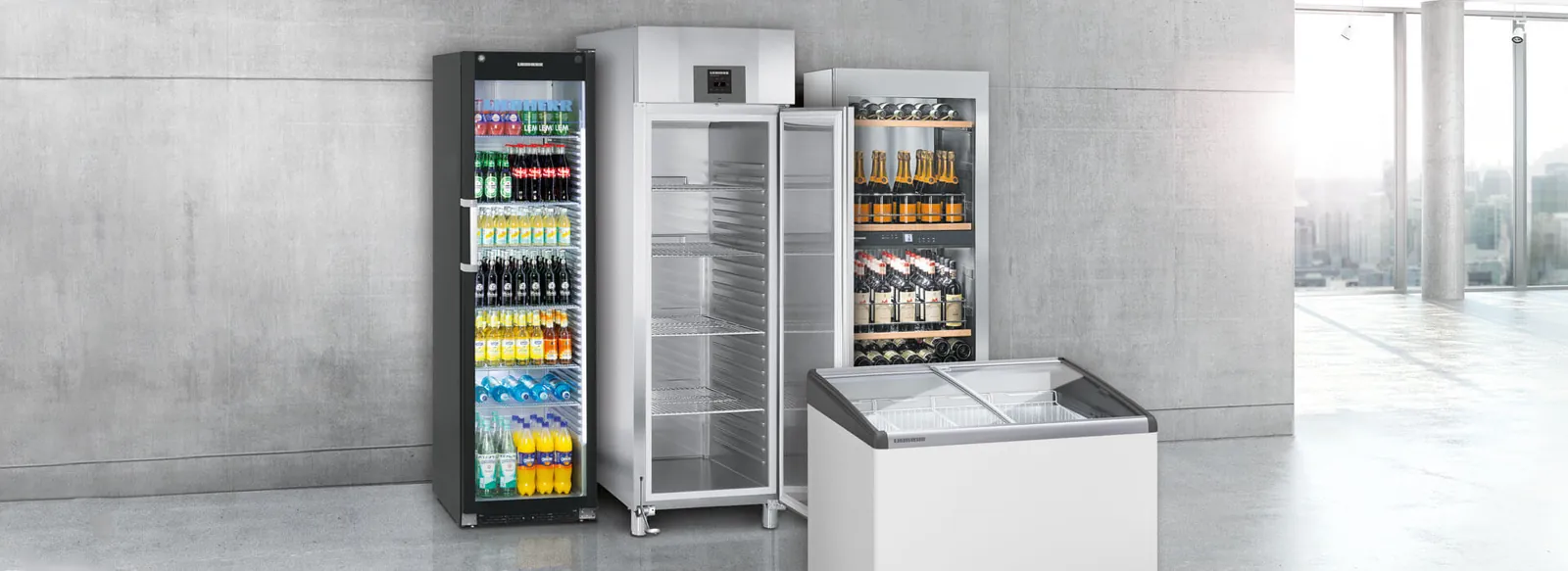 Equipos de refrigeración profesional Liebherr