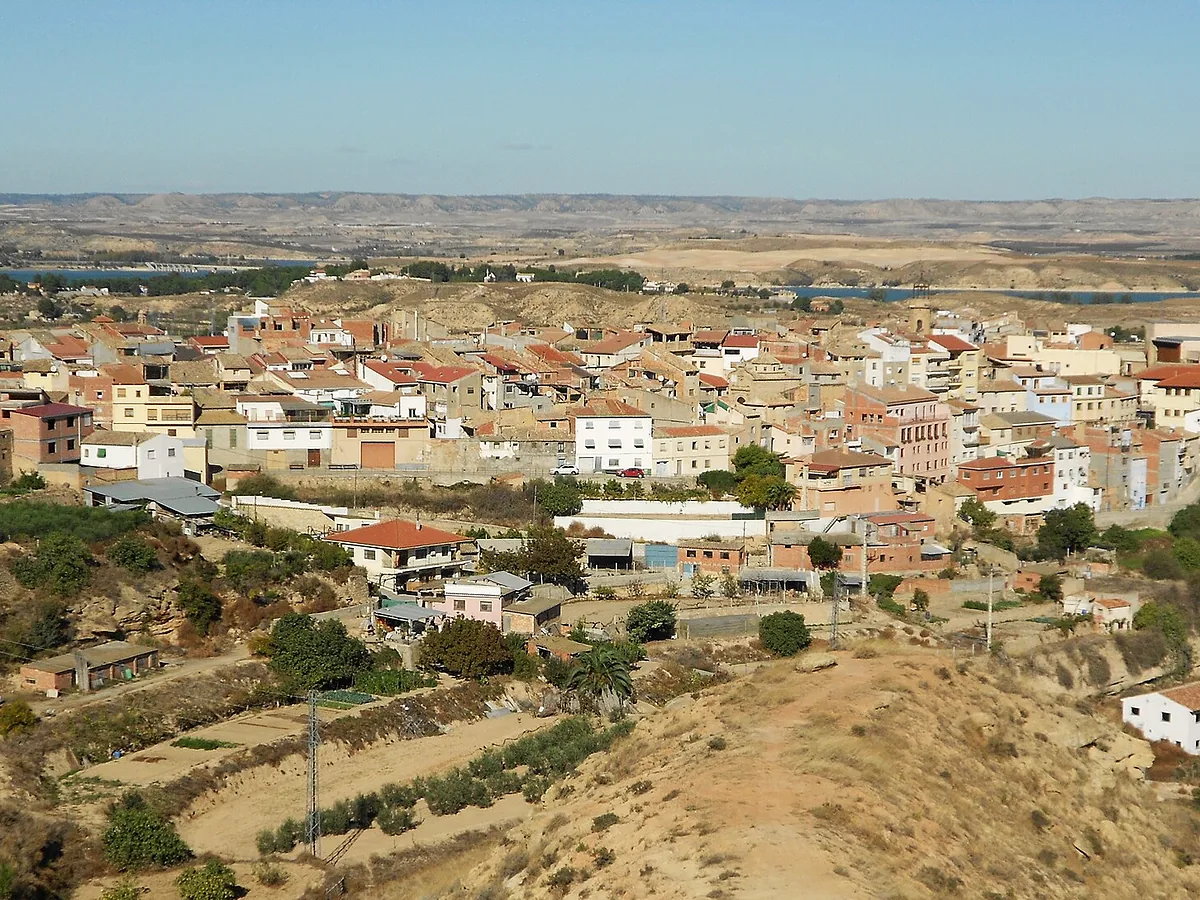 Vista panorámica de Caspe